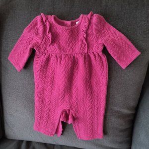 Janie and Jack long sleeve romper